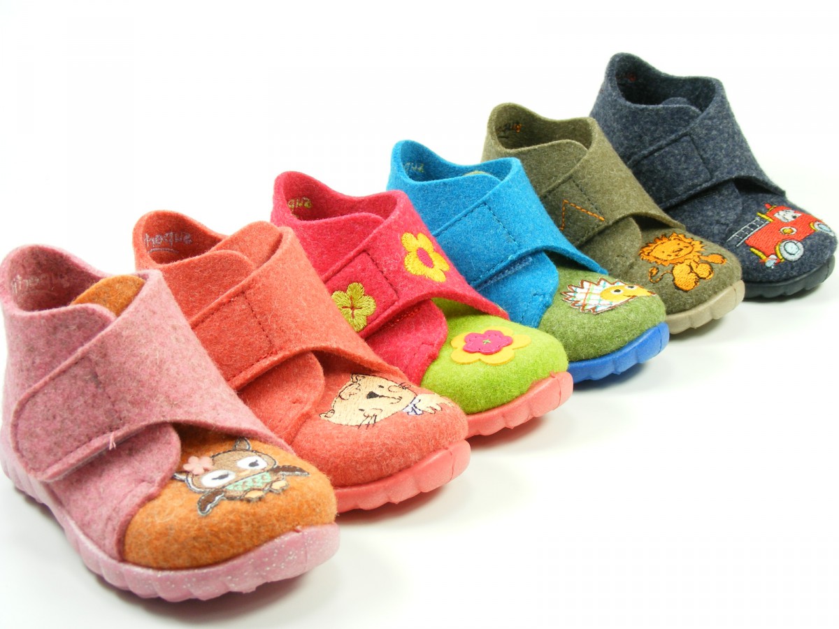 Superfit Baby Schuhe Kinder Hausschuhe Weite Mittel Wollfilz Happy 100291 eBay