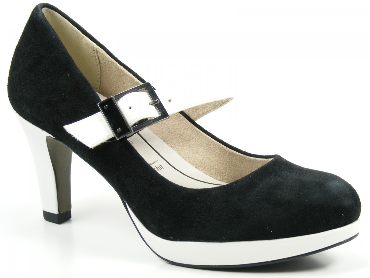Tamaris Schuhe Plateau Pumps Mary Jane 1 24407 22